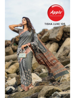 Apple Tisha Luxe vol 1 Sarees Catalog at Wholesale Rate Apple Tisha Luxe vol 1 Sarees Catalog at Wholesale Rate