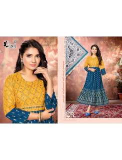 Kinti Butterfly Anarkali Kurti Catalog at Wholesale Rate Kinti Butterfly Anarkali Kurti Catalog at Wholesale Rate