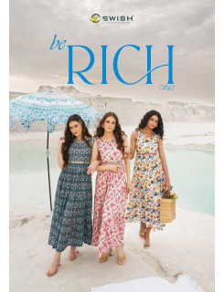 Swish Be Rich vol 2 Gowns Catalog at Wholesale Rate