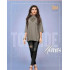 Zera Kiah Grey Rayon Singles Top at Wholesale Rate