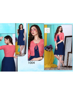 Ramdev Tip Top Casual Wear Kurti Catalog at Wholesale Rate