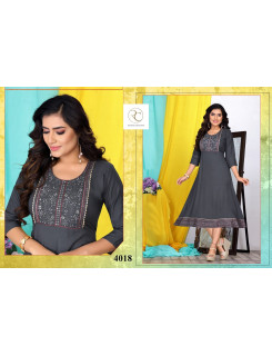 Ramdev Kainaat A Line Kurti Catalog at Wholesale Rate Ramdev Kainaat A Line Kurti Catalog at Wholesale Rate
