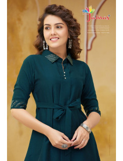 Jainas Blunt Kurtis with Bottom Catalog at Wholesale Rate Jainas Blunt Kurtis with Bottom Catalog at Wholesale Rate