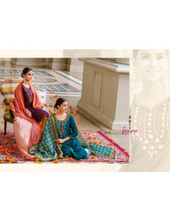 Psyna Silk House Churidar Salwar Suits Catalog at Wholesale Rate