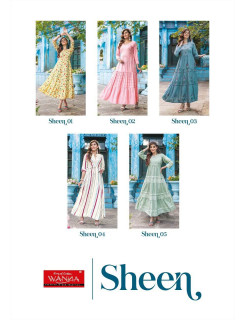 Wanna Sheen Gowns Catalog at Wholesale Rate Wanna Sheen Gowns Catalog at Wholesale Rate