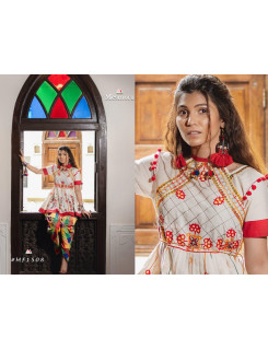 Kath Putli Female Multi Color Kediya SIngles at Wholesale Rate