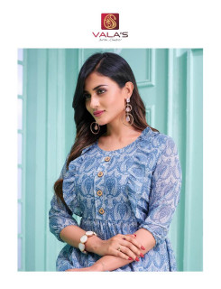 Valas Style vol 7 Georgette Kurti Catalog at Wholesale Rate Valas Style vol 7 Georgette Kurti Catalog at Wholesale Rate