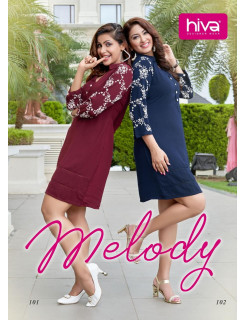 hiva Melody One Piece Dress Catalog at Wholesale Rate hiva Melody One Piece Dress Catalog at Wholesale Rate