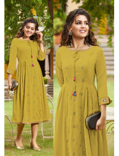 Koodee Shine A Line Kurti Catalog at Wholesale Rate