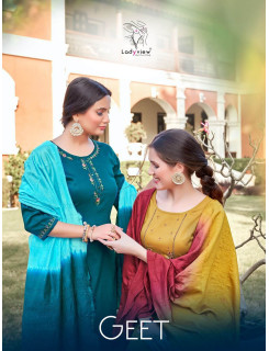 Ladyview Geet Embroidery Salwar Kameez Catalog at Wholesale Rate Ladyview Geet Embroidery Salwar Kameez Catalog at Wholesale Rate