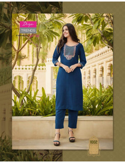Diya Trends Mintra vol 1 Plus Size Kurtis Catalog at Wholesale Rate