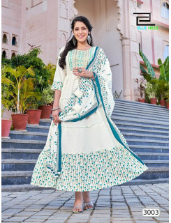 Blue Hills Colors vol 3 Kurti with Dupatta Catalog in Wholesale Rate