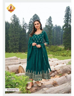 Shruti Kaanchi Single Kurtis with Dupatta in Wholesale Rate