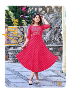 Kinti Pushpa Feeding Kurtis Catalog at Wholesale Rate