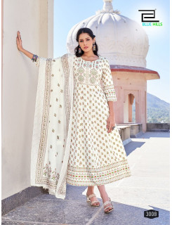 Blue Hills Senorita vol 3 Plus Size Kurtis Catalog at Wholesale Rate