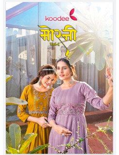 Koodee Morni vol 1 Naira Cut Kurti Catalog at Wholesale Rate