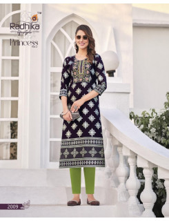 Radhika Lifestyle Princess vol 2 Plus Size Kurtis Catalog at Wholesale Rate