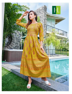 Hirwa Sunflower vol 4 Gowns Catalog at Wholesale Rate Hirwa Sunflower vol 4 Gowns Catalog at Wholesale Rate
