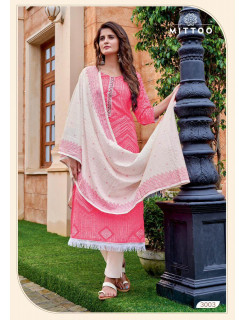 Mittoo Pink Party Wear Single Piece Suits at Wholesale Rate