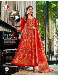 Anju Fabrics Phulkari Kurti with Dupatta Catalog at Wholesale Rate