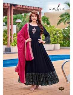 Wooglee Aaradhya Kurti with Dupatta Catalog at Wholesale Rate