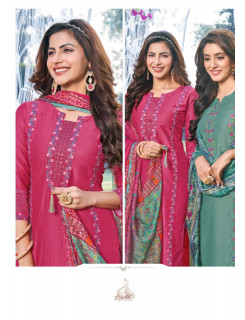Karissa Rass Churidar Salwar Suits Catalog at Wholesale Rate