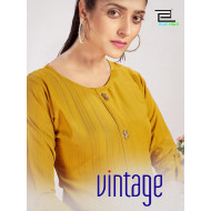 Blue Hills Vintage Straight Cut Kurti Catalog at Wholesale Rate Blue Hills Vintage Straight Cut Kurti Catalog at Wholesale Rate