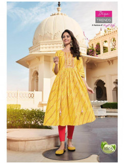 Diya Trends Gulabi Girl vol 1 Plus Size Kurtis Catalog at Wholesale Rate