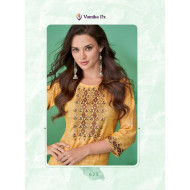 Vamika Nx Apsara vol 6 Kurtis with Bottom Catalog at Wholesale Rate