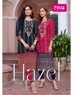 Hiva Hazel Rayon Kurti Catalog at Wholesale Rate Hiva Hazel Rayon Kurti Catalog at Wholesale Rate