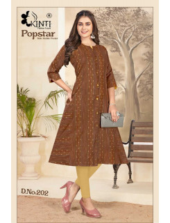 Kinti Popstar vol 2 Kurtis below 300 Catalog at Wholesale Rate Kinti Popstar vol 2 Kurtis below 300 Catalog at Wholesale Rate