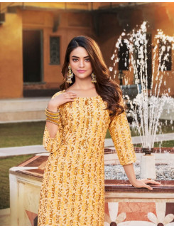 Diya Trends Goldy vol 3 Plus Size Kurtis with Bottom Catalog at Wholesale Rate