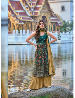 Poonam Utsav Naira Cut Kurti with Bottom and Dupatta Catalog at Wholesale Rate Poonam Utsav Naira Cut Kurti with Bottom and Dupatta Catalog at Wholesale Rate