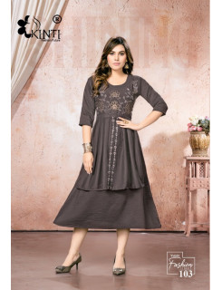 Kinti Fashion Street A Line Kurti Catalog at Wholesale Rate Kinti Fashion Street A Line Kurti Catalog at Wholesale Rate