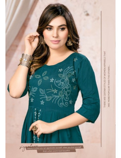 Kinti Fashion Street A Line Kurti Catalog at Wholesale Rate