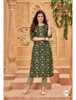 Balaji Shanaya 2008 Single Kurtis with Pant at Wholesale Rate