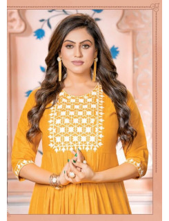 Kinti Mentos vol 2 Naira Cut Kurti Catalog at Wholesale Rate