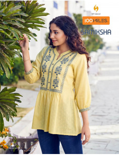 100miles Samiksha Ladies Tops Catalog at Wholesale Rate 100miles Samiksha Ladies Tops Catalog at Wholesale Rate