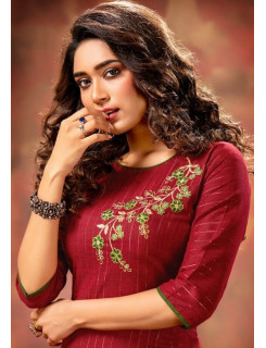 Kinti Silver Line Below 300 Kurtis Catalog At Wholesale Rate