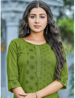 Kinti Flavours A Line Kurti Catalog At Wholesale Rate