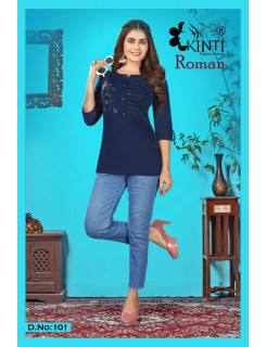 Kinti Roman vol 1 Ladies Tops Catalog at Wholesale Rate Kinti Roman vol 1 Ladies Tops Catalog at Wholesale Rate