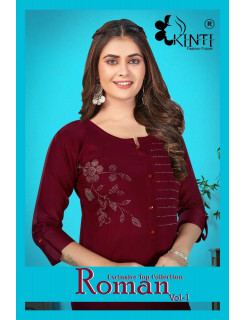 Kinti Roman vol 1 Ladies Tops Catalog at Wholesale Rate