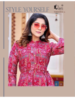 Kinti Veronica vol 2 A Line Kurti Catalog at Wholesale Rate