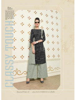 Poonam Designer Cotton House Kurti With Plazzo Wholesale Catalog Poonam Designer Cotton House Kurti With Plazzo Wholesale Catalog