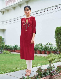 Kalaroop Broccoli Vol 2 Rayon Embroidered Kurti Wholesale Catalog Kalaroop Broccoli Vol 2 Rayon Embroidered Kurti Wholesale Catalog
