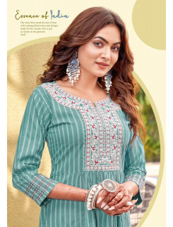 Mittoo Reet Naira Cut Kurti Catalog at Wholesale Rate