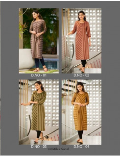 100 Miles Sonal Blended Cotton Kurtis Catalog at Wholesale Rate 100 Miles Sonal Blended Cotton Kurtis Catalog at Wholesale Rate