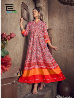 Blue Hills Patola Queen Gowns Catalog at Wholesale Rate