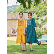 Rangjyot Gracia vol 2 Cotton Kurtis Catalog at Wholesale Rate