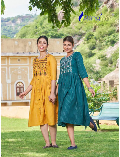 Rangjyot Gracia vol 2 Cotton Kurtis Catalog at Wholesale Rate Rangjyot Gracia vol 2 Cotton Kurtis Catalog at Wholesale Rate